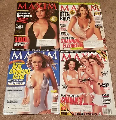 Maxim Lot Of 8 Women Magazine Retro Lot #3 • $65