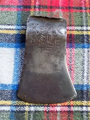 Vintage Kelly Hand Made Large Single Bit Axe Head     3 Lb 14 Oz • $74.95