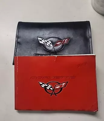 2002 Corvette C5 Owner's Manual Book With Case Used  691-8 • $80