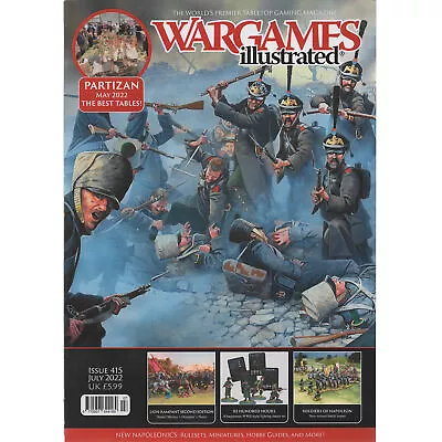 Wargames Illustrated 415 July 2022 - Tabletop Historical Wargaming Magazine THG • $8.99