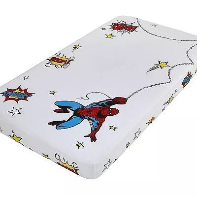 Marvel Spider-Man Photo Op Fitted Crib Sheet • $21.99