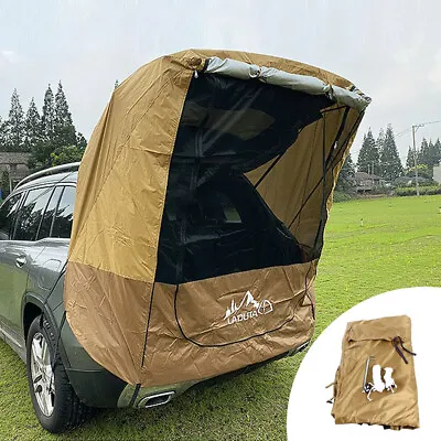 Car Tailgate Tent Awning Suv Tent Car Canopy Portable Camping Trailer Tent UK • £54.15