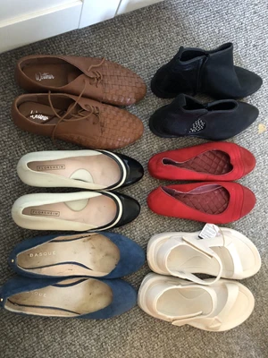 Womens Bundle Shoes 39-40 8.5-9 Django Juliette Teva Wittner Florsheim • $50