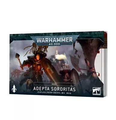 Adepta Sororitas Index Cards 10th Edition Warhammer 40K WBGames • $22