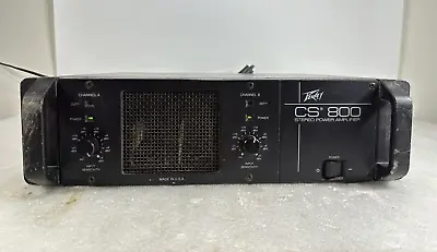 Vintage Peavey CS-800 ~ 2-CH Professional Power Amplifier ~ 240WPC @ 8Ω (stereo) • $299.90