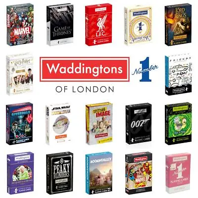 £4.99 • Buy Waddingtons No.1 Playing Cards| Superior Quality | Various Editions | Family Fun