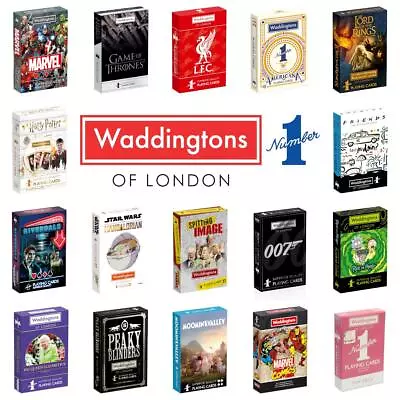 Waddingtons No.1 Playing Cards| Superior Quality | Various Editions | Family Fun • £4.99