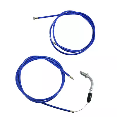 Blue Clutch Line & Throttle Cable For 49/60/66/80cc Motorized Bicycle Engine • $9.99