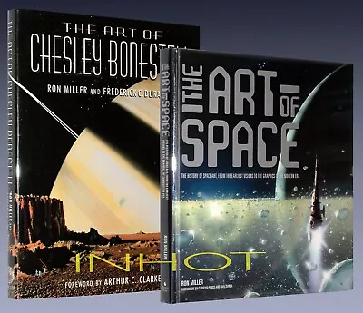£329.46 • Buy THE ART OF CHESLEY BONESTELL & THE ART OF SPACE  2 Books  **Perfect Unused Set**
