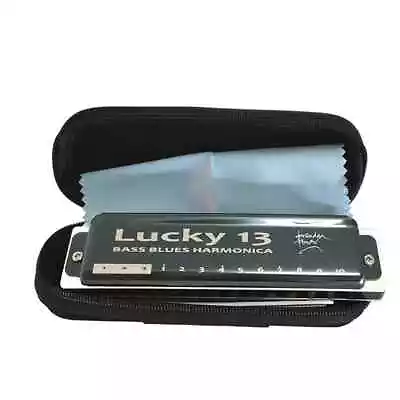 EASTTOP Lucky 13 Bass Plus Blues Harmonica 13 Holes Diatonic Harp Harmonica New • $101.15