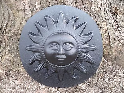 Sun Face Mold Plastic Concrete Plaster Mould 14  X 14  X Up To 1.5  Thick • $54.95