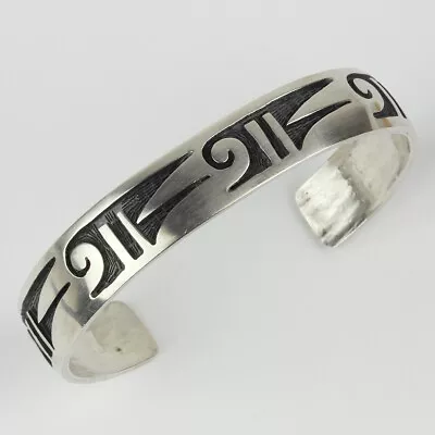 Vintage Michael Sockyma Hopi Unisex Cuff Bracelet • $349