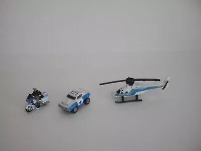 £5 • Buy Micro Machines Vintage  Police Car  Motorbike And Helicopter