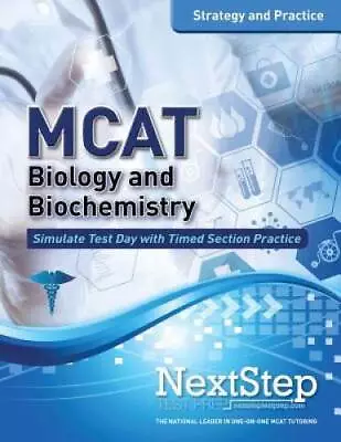 MCAT Biology And Biochemistry: Strategy And Practice - Paperback - GOOD • $7.35