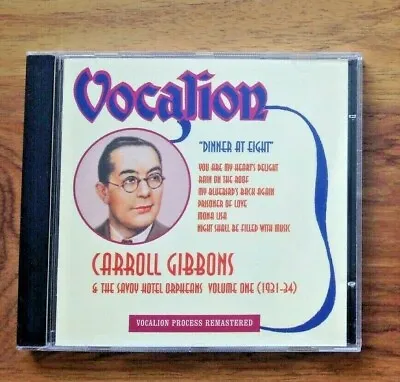 £6.49 • Buy Carroll Gibbons & Savoy Hotel Orpheans Dinner At Eight  Vocalion CD .Free UK P&P