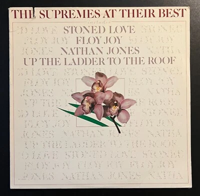 $4.98 • Buy The Supremes  At Their Best  - EX/VG+ - 1978 Vinyl LP Record - Motown M7-904R1