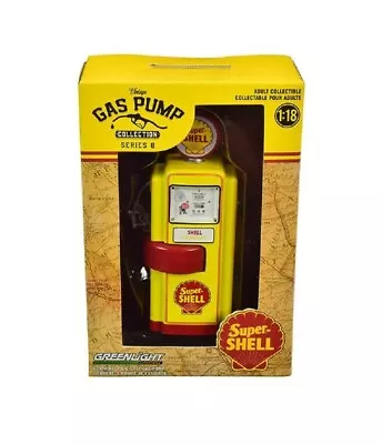 Super Shell Petrol Pump Wayne 100-a Gas Pump 1948 Era Diecast Scale 1/18 #14080a • $42.99