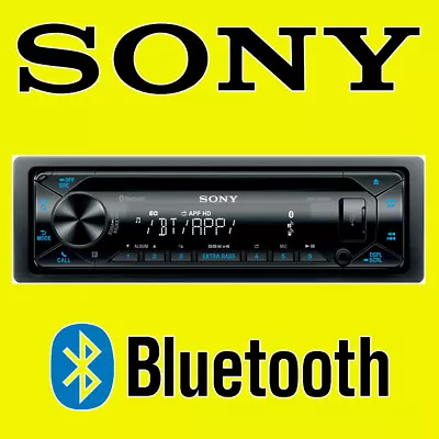 SONY CAR CD USB RADIO STEREO TUNER HEAD UNIT PLAYER ANDROID IPHONE BLUETOOTH • $130.67