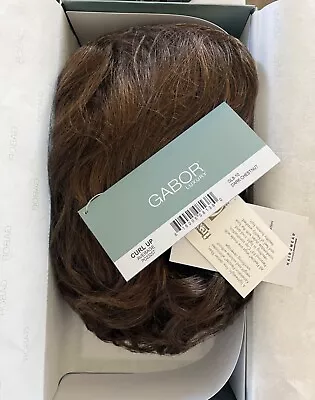 CURL UP Wig By GABOR Dark Chestnut   With Bonus! NEW In Box With Tags. • $165