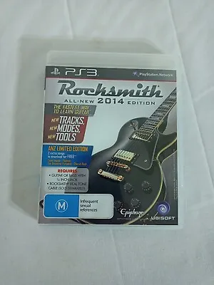 Rocksmith 2014 - PS3 - Learn To Play Guitar - Complete W/manual As New  • $26.95