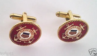 UNITED STATES COAST GUARD CUFF LINKS Military Veteran 14905-C HO • $14.39