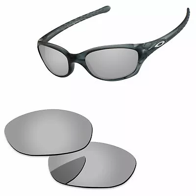 PapaViva Silver Chrome Polycarbonate Replacement Lenses For-Oakley Fives 2.0 • $13.50