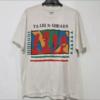 Talking Heads Band 90s White T Shirt Gift Shirt • $16.14