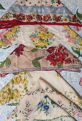 Vintage Six Floral Women's Handkerchiefs • $35