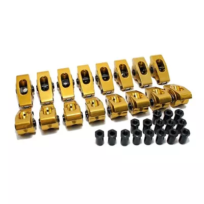 VORTEC SBC Chevy Aluminum Roller Rocker Arms 1.50 Ratio 3/8  350 Self-Aligning • $159.99