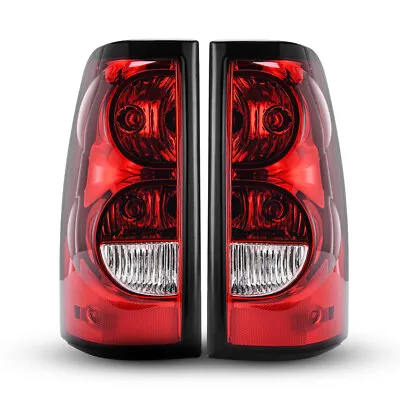 Pair Tail Lights Stop Lamp For 2007 Chevy Silverado 1500 2500HD 3500 Classic • $45.99