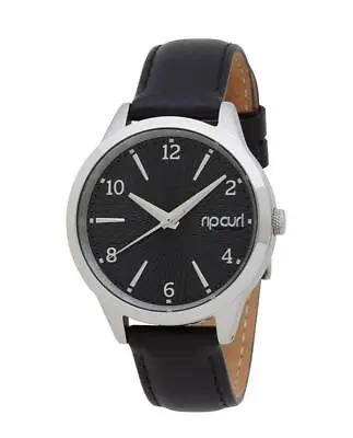 Rip Curl TAYLOR LEATHER WATCH Womens Waterproof Watch - A2912G Black Rrp $179.99 • $143.99