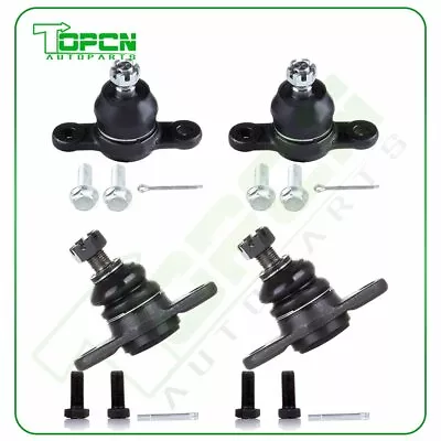 4pcs For 1987-1994 1995 Toyota MR2 Front & Rear Lower Ball Joints Suspension Kit • $35.52