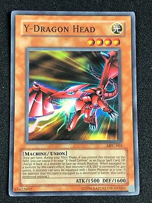 Yugioh Y-dragon Head Mfc-005 Super Lp • $3.99