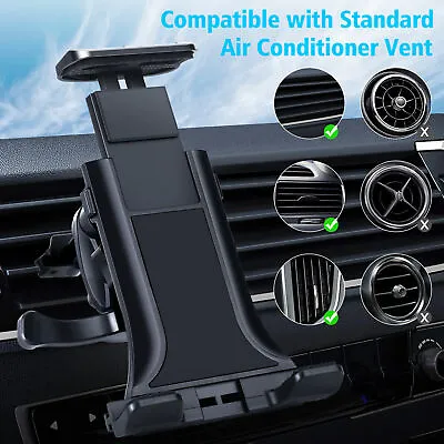 Universal Car Mount Air Vent Tablet Phone Holder 360°Rotate For 4-12  IPad Stand • $12.99