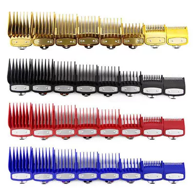 Assorted 8pcs/set Universal Hair Clipper Limit Comb Guide Attachment For WAHL • $19.89