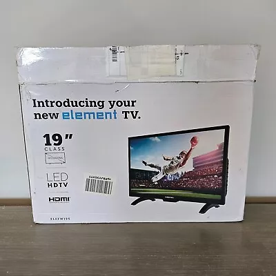 Element 19” Compact LED HDTV 720p LED TV W/ Remote ELEFW195 Open Box - NO STAND • $49.98