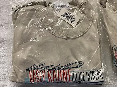 Kasey Kahne Rookie Tee 2004 Dodge Intrepid Nextel Cup Adult Large New! Unopened! • $15.95