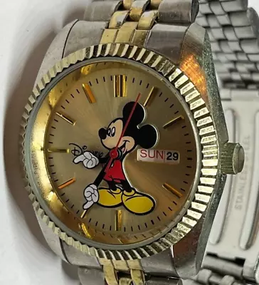 Disney Mickey Mouse Wrist Watch - Needs Battery - Original Box • $10