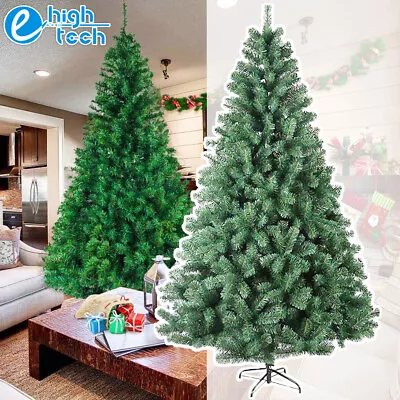 7.5ft Christmas Tree Artificial Xmas Holiday Party Decor Premium Hinged Spruce • $79.99