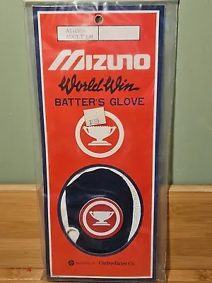 Vintage Mizuno World Win Pro Batters Glove Adult  XL/LH  White/Blue Vintage NOS • $15.99