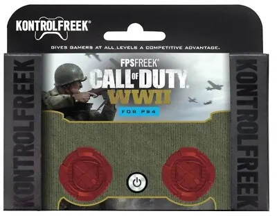 KontrolFreek FPS-Freek WWII Thumbsticks For Playstation Red Call Of Duty • £6.99