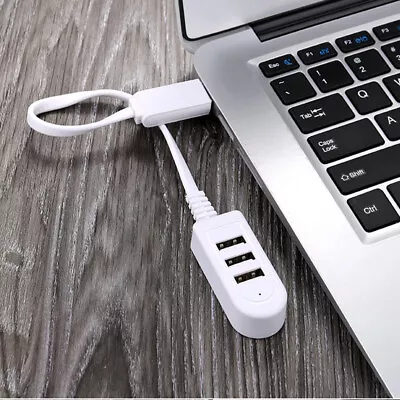 High Speed 3 Port USB 3.0 Multi HUB Splitter Expansion Desktop PC Laptop Adapter • $3.99