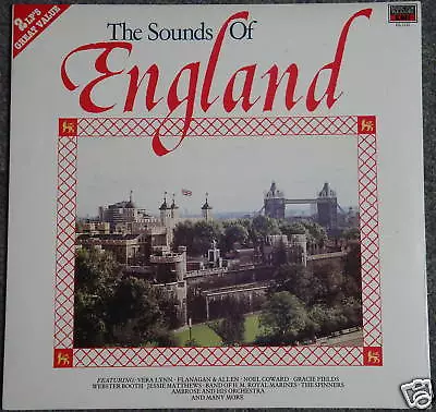 The Sounds Of ENGLAND 2-LP SEALED Vera Lynn FLANAGAN & ALLEN Noel Coward Etc • $12