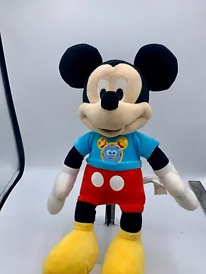 Disney Junior Clubhouse Fun MICKEY MOUSE Singing Talking Plush Toy 12  -WORKS- • £10.57