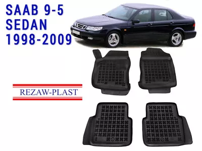 Floor Mats For Saab 9-5 1998-2009 Sedan Custom Fit All Weather Floor Liner Odor • $119.99