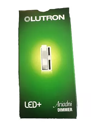 Lutron AYCL-153P-WH 120V White 150W Single-Pole Way Ariadni CFL AndLED Dimer • $18.99