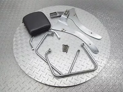 $111.59 • Buy 2001 00-03 Yamaha VSTAR 1100 XVS1100 Rear Passenger Back Rest Sissy Bar Cushion
