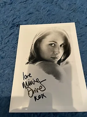 Minnie Driver Signed Photo • £5.99