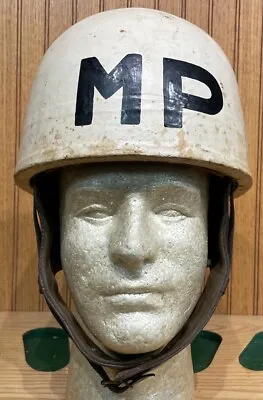 Belgian Military Police Dispatch Rider Helmet 1951 • $149