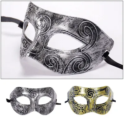 £4.29 • Buy Masquerade Mask Face Venetian Fancy Dress Ballroom Party Roman Greek Men Women